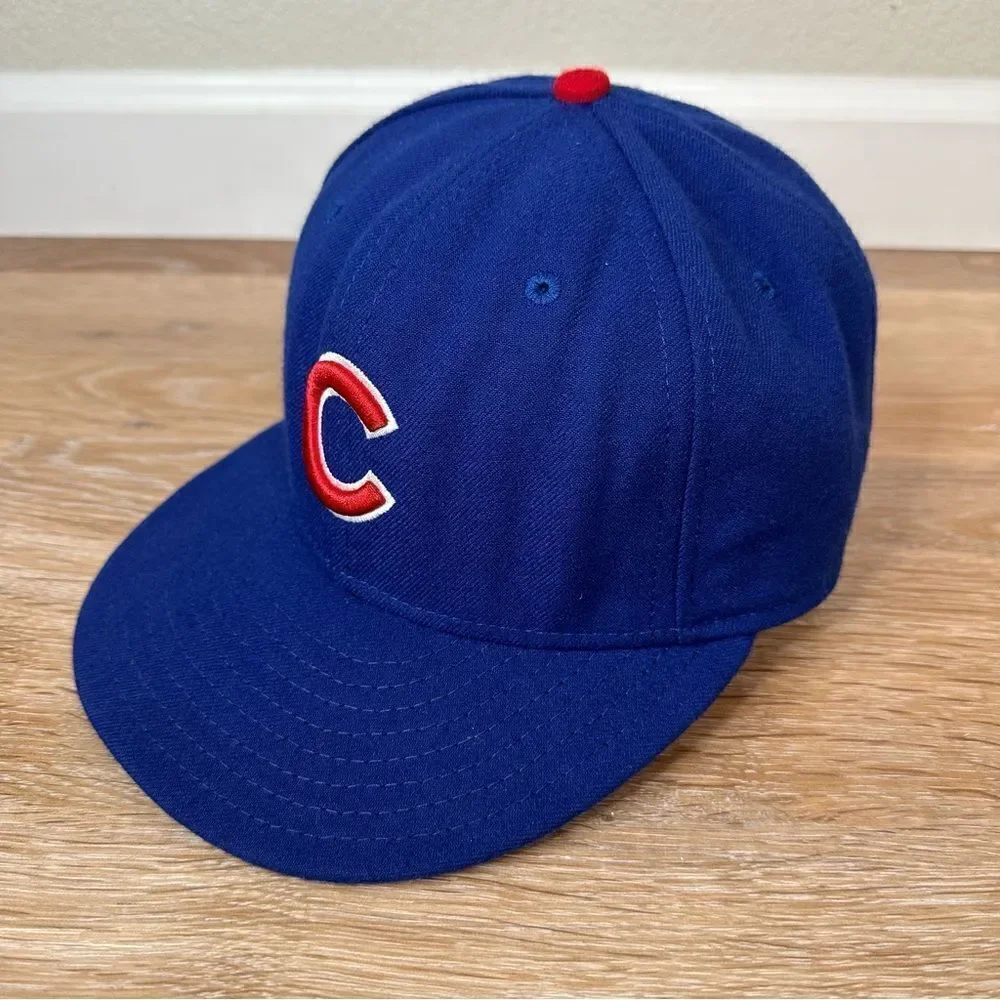 NWT New Era 59Fifty Chicago Cubs Fitted Hat, Size 7 1/4